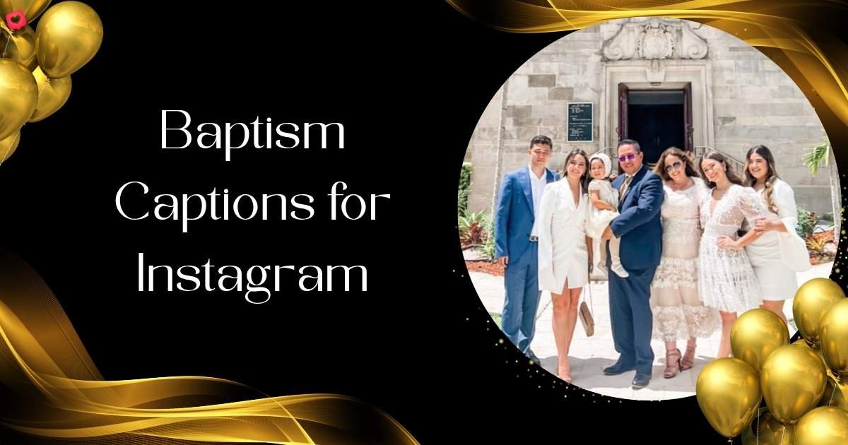 Baptism Captions for Instagram
