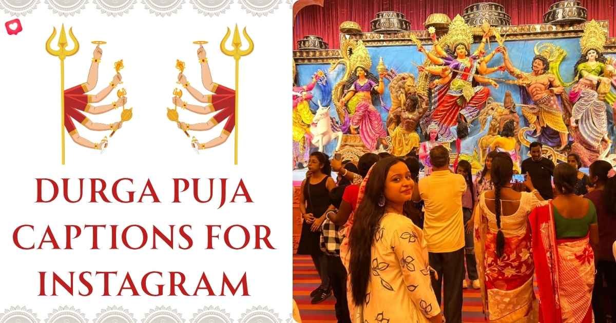Durga Puja Captions for Instagram