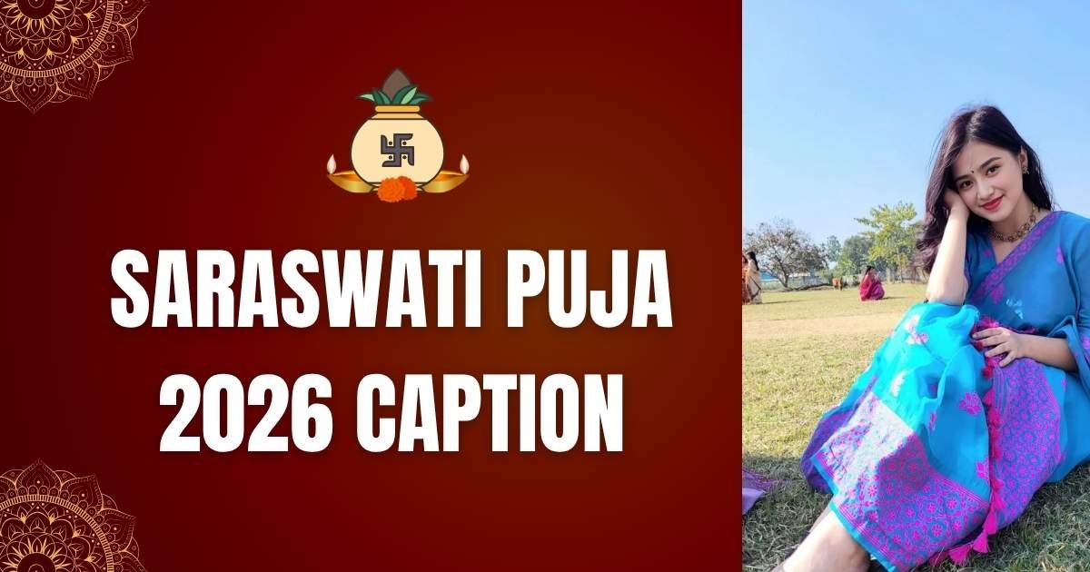 Saraswati Puja 2026 Caption