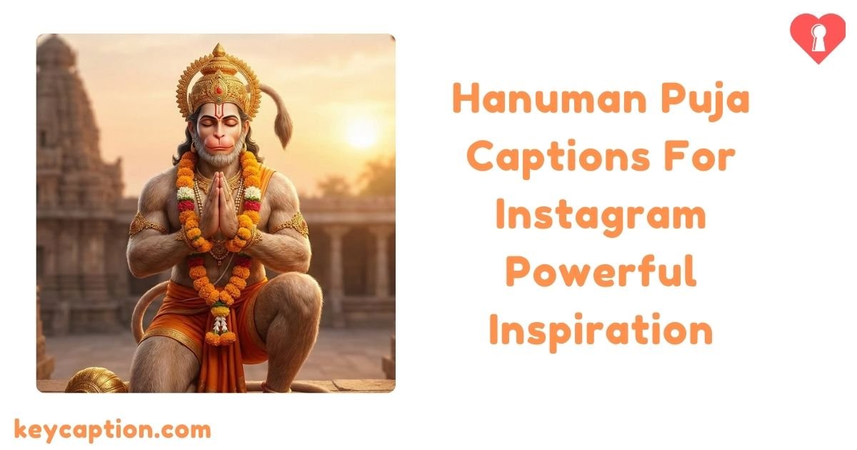 Hanuman Puja Captions For Instagram