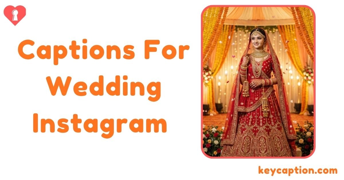 Captions for Wedding Instagram