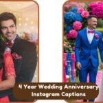 4 Year Wedding Anniversary Instagram Captions